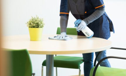 Schoonmaaken Tafel
